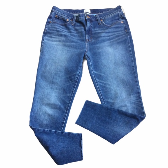 J. Crew Denim - J. Crew Denim Toothpick Jeans 9” High Rise Blue